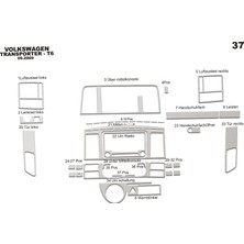 Volkswagen Transporter T5 Torpido Kaplama 37 2009 2014